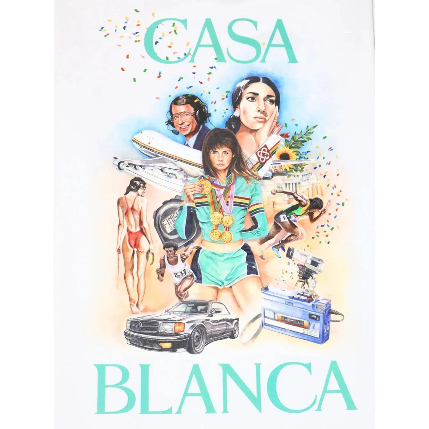 Casablanca White Jersey