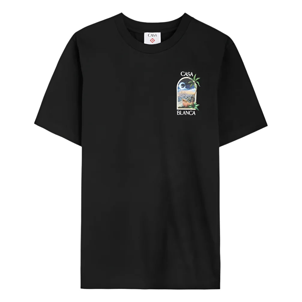 Casablanca LA Nights T Shirt Black Premium Graphic Tee