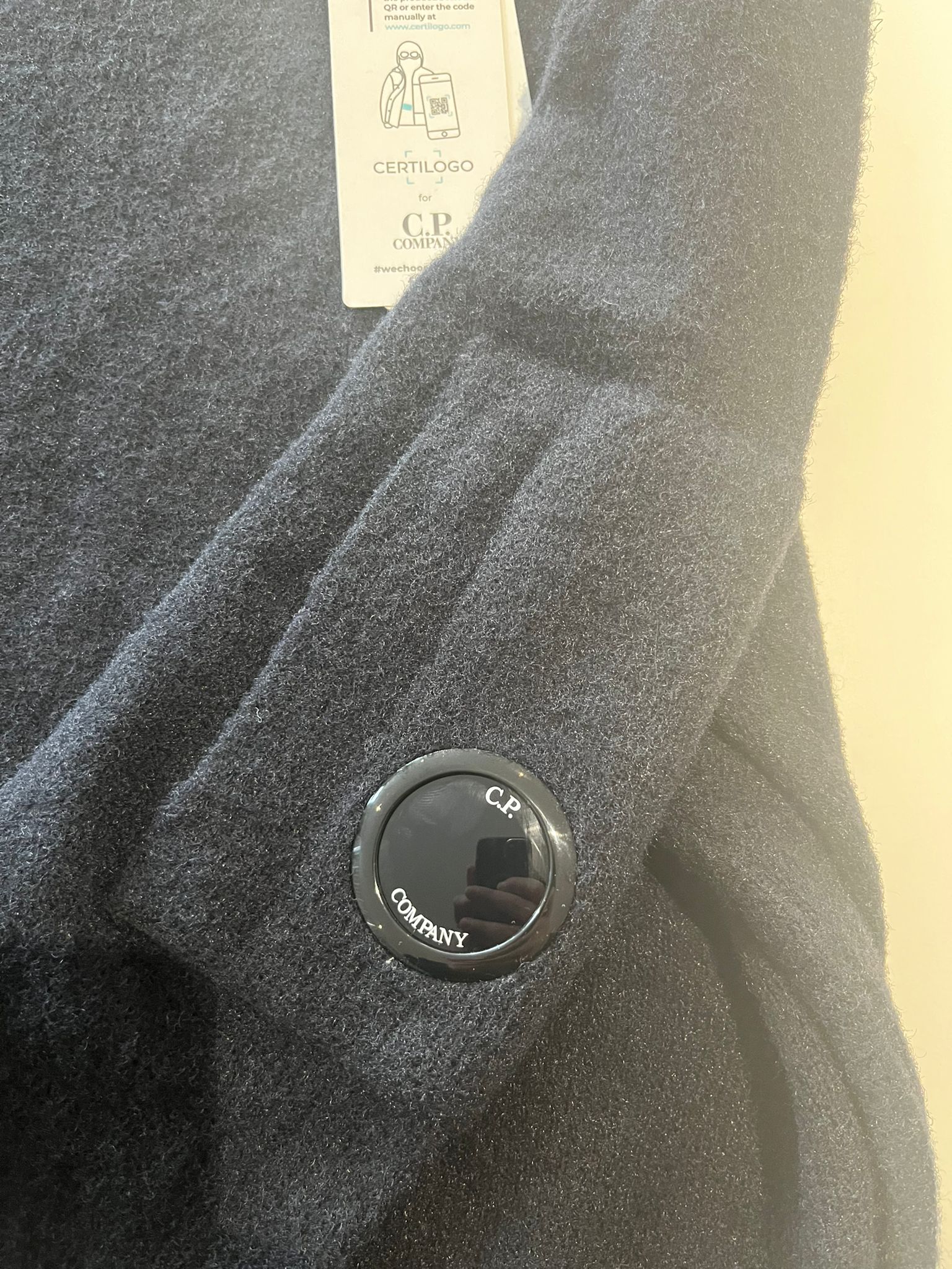 Cp Company Crew Neck Fleece Knit - Men’s