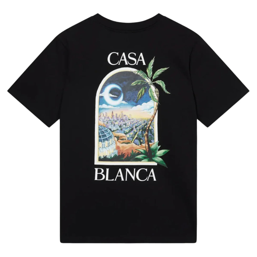 Casablanca LA Nights T Shirt Black Premium Graphic Tee
