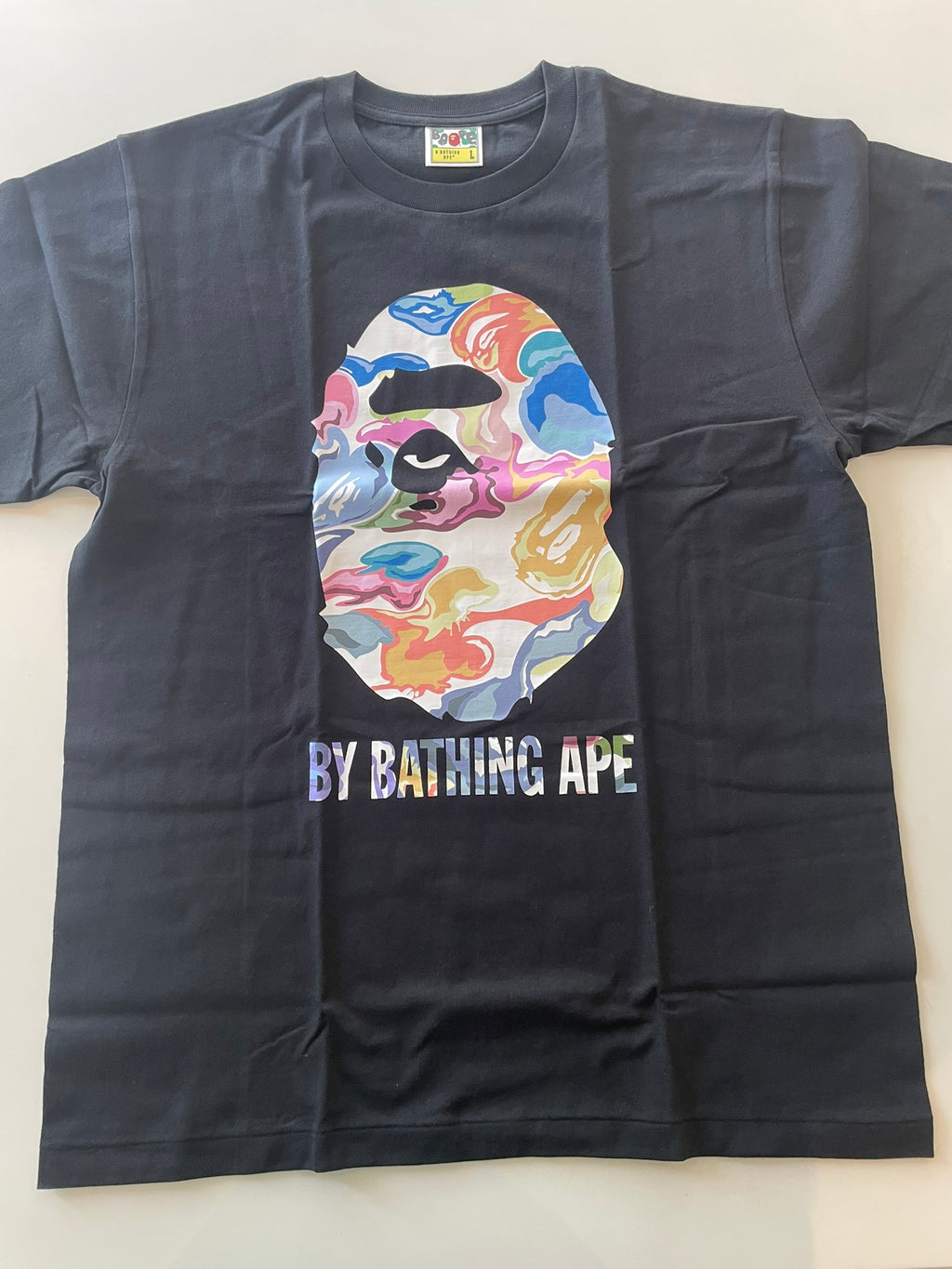 A Bathing Ape BAPE "Art Camo By Bathing Ape Tee" Black