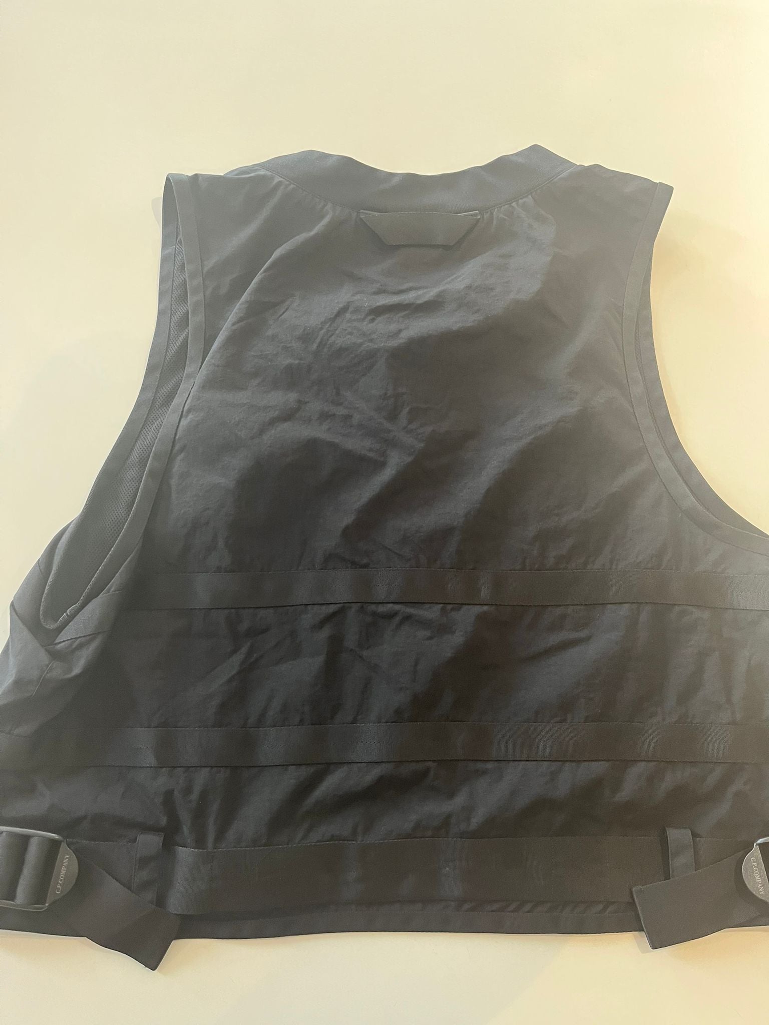 Cp Company Vest - Taylor P Mixed - Black