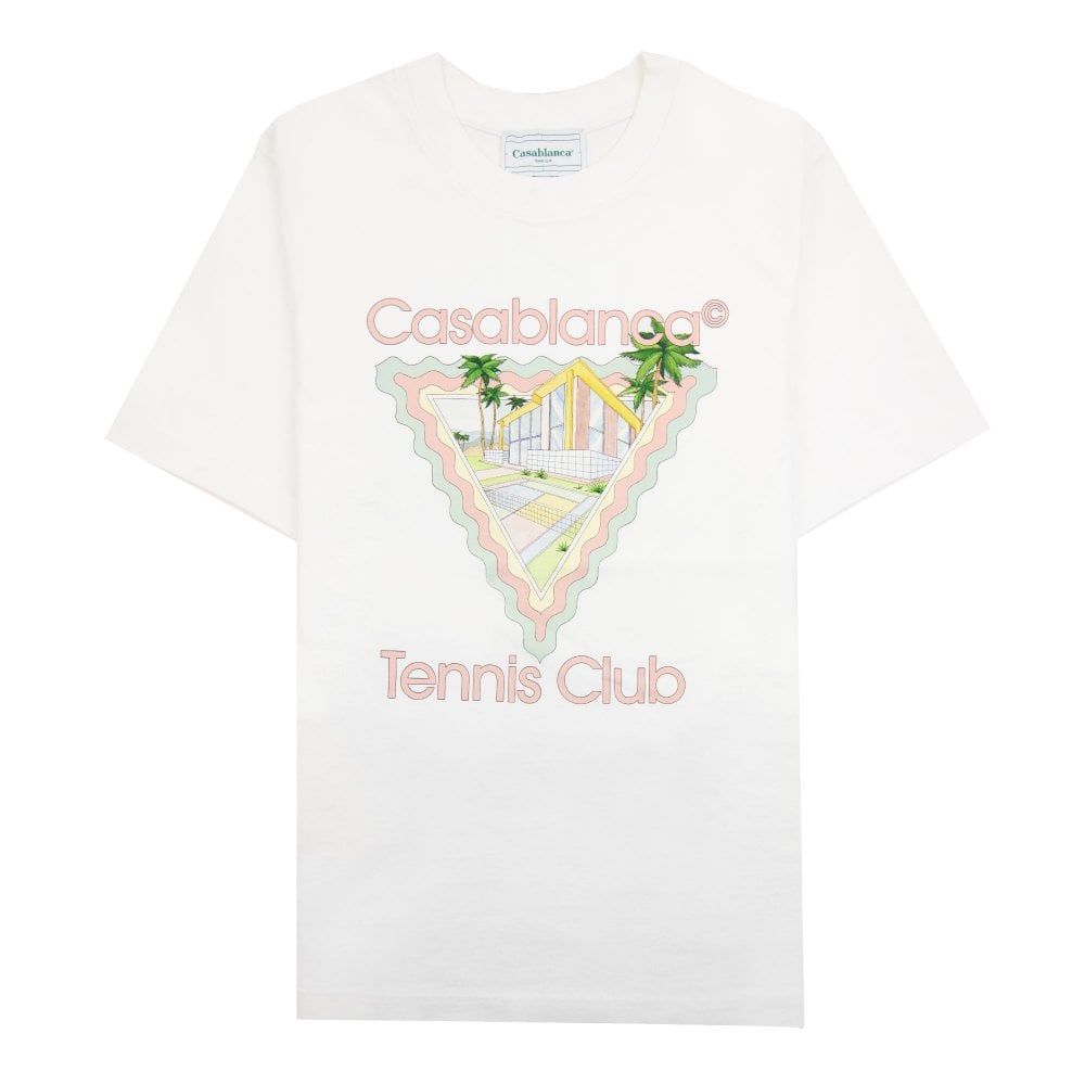 CASABLANCA MAISON DE REVE T-SHIRT WHITE