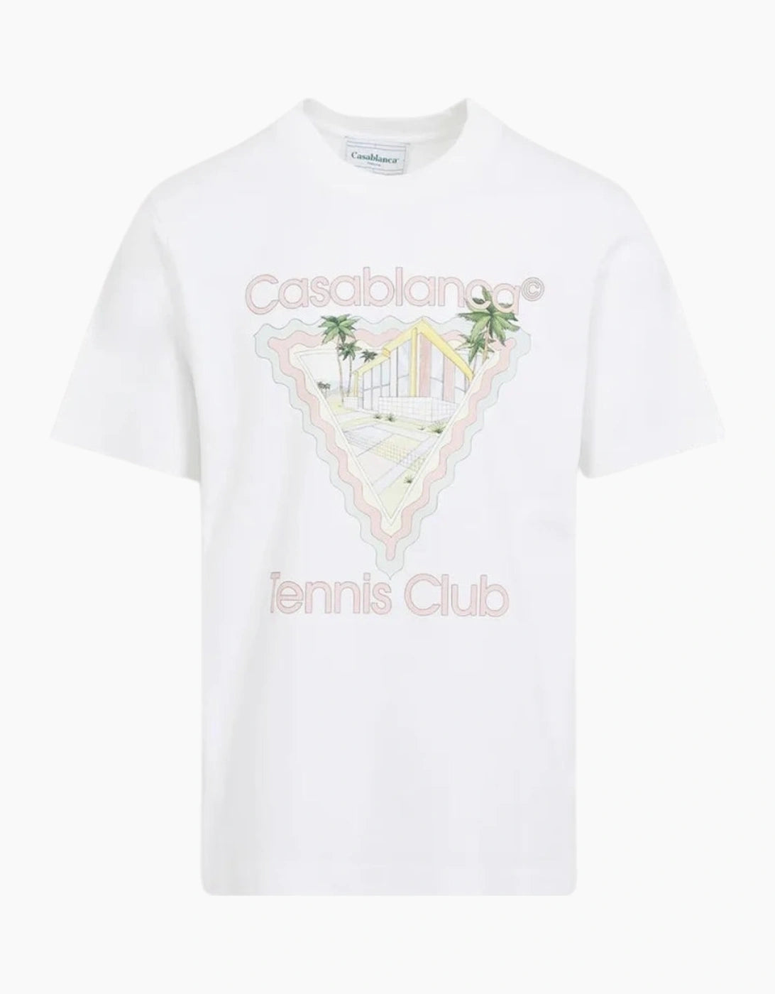 CASABLANCA MAISON DE REVE T-SHIRT WHITE